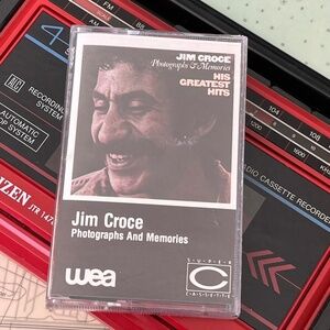 Vintage 1985 Jim Croce Photographs & Memories Greatest Hits Cassette Tape